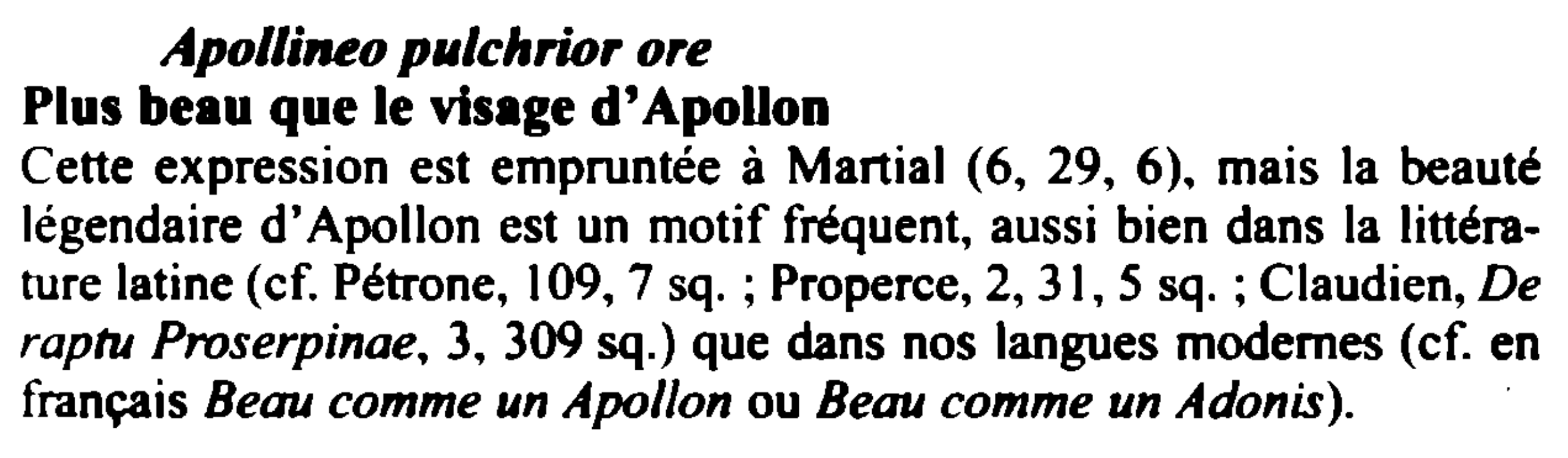 Prévisualisation du document Apollineo pulchrior ore