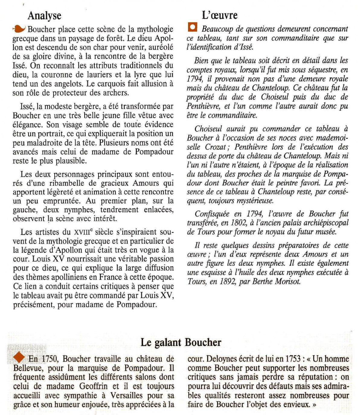 Prévisualisation du document APOLLON RÉVÉLANT SA DIVINITÉ À ISSÉ de BOUCHET