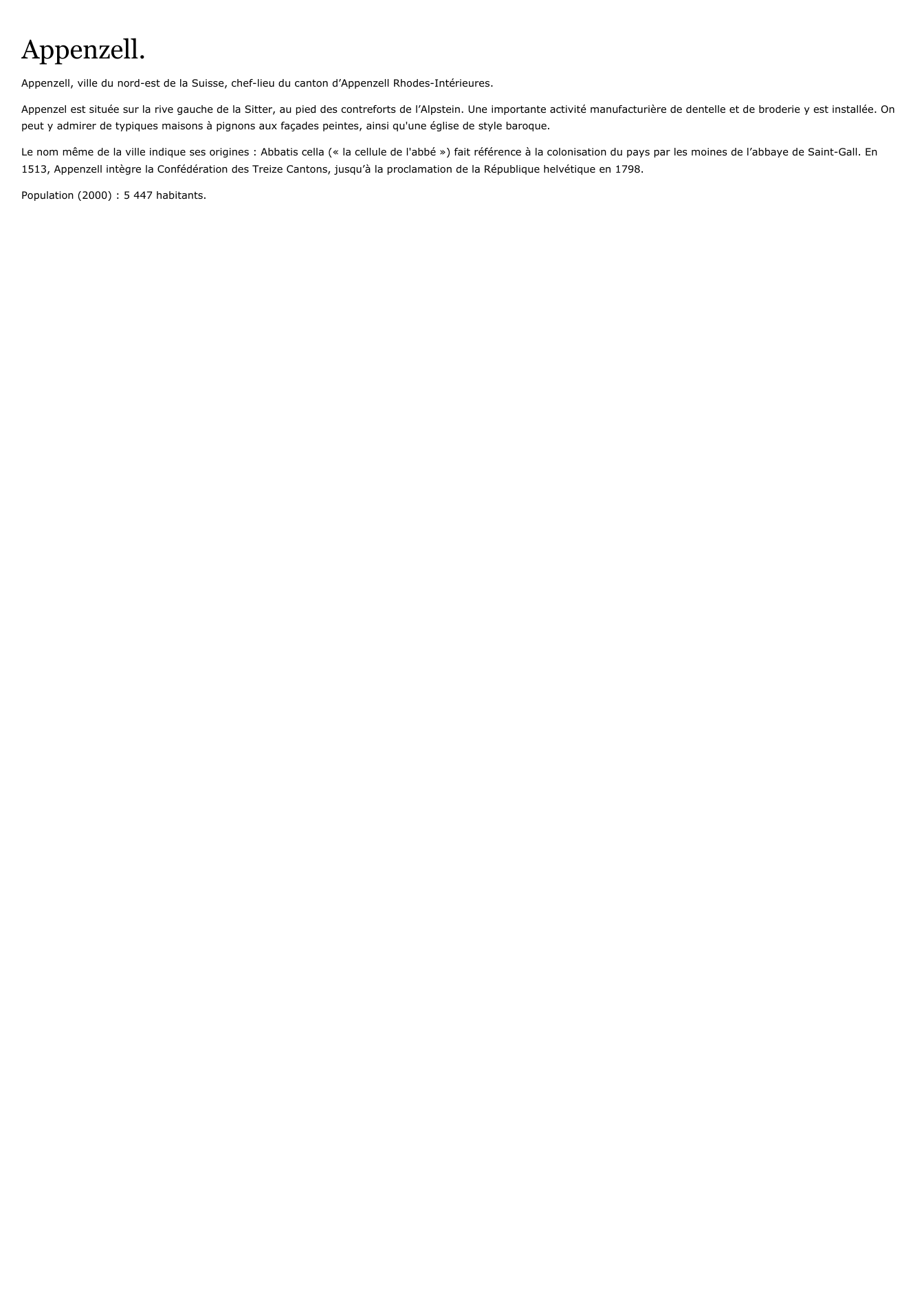 Prévisualisation du document Appenzell.
