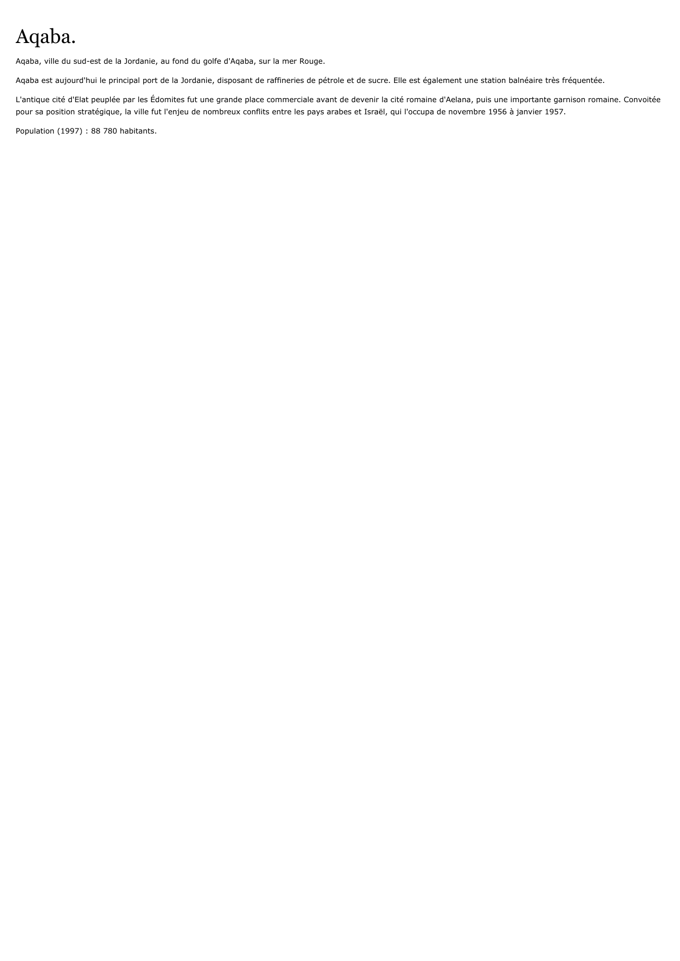 Prévisualisation du document Aqaba.