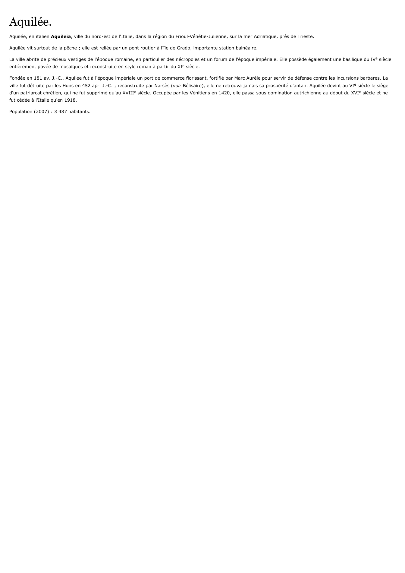 Prévisualisation du document Aquilée.
