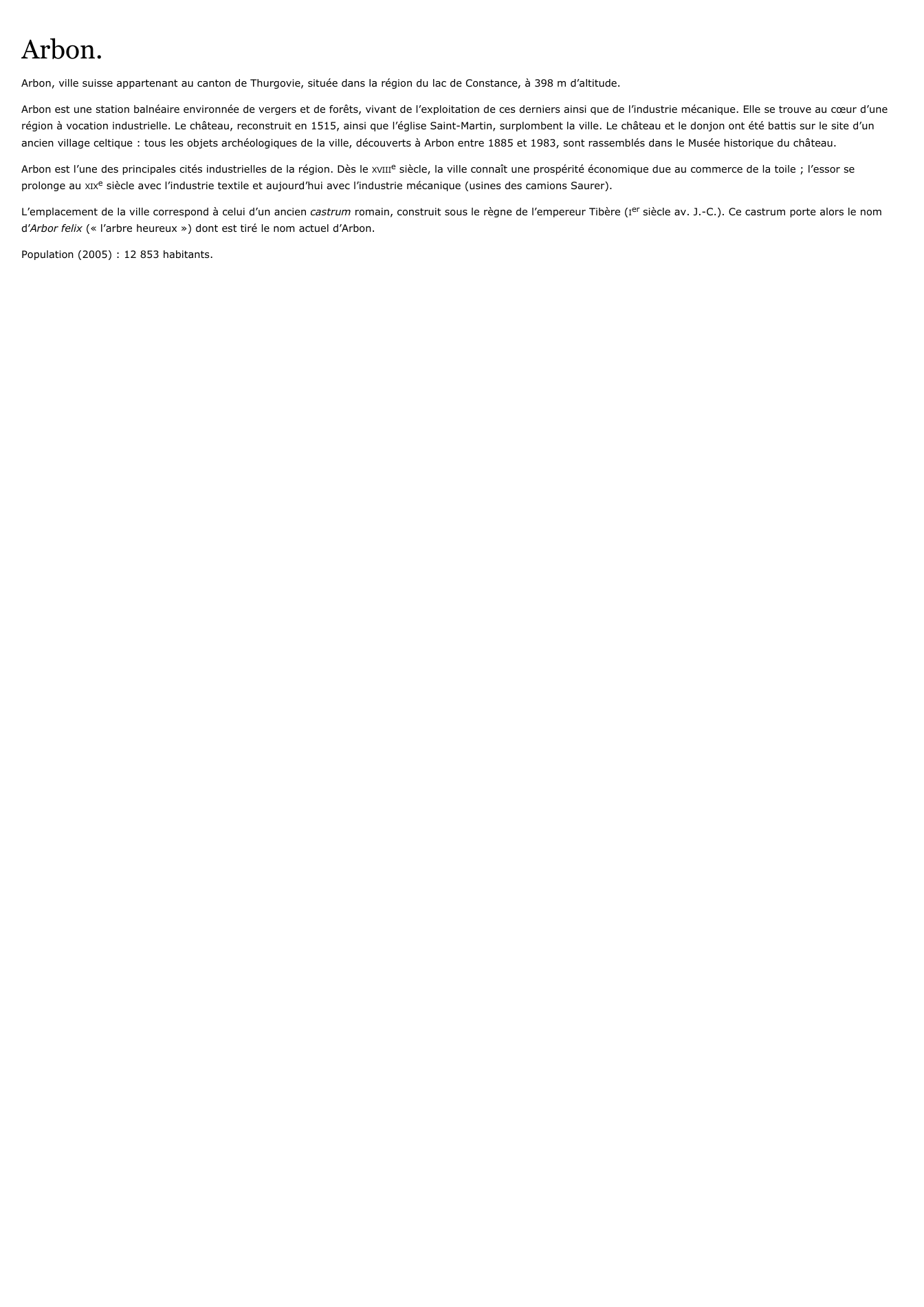 Prévisualisation du document Arbon.