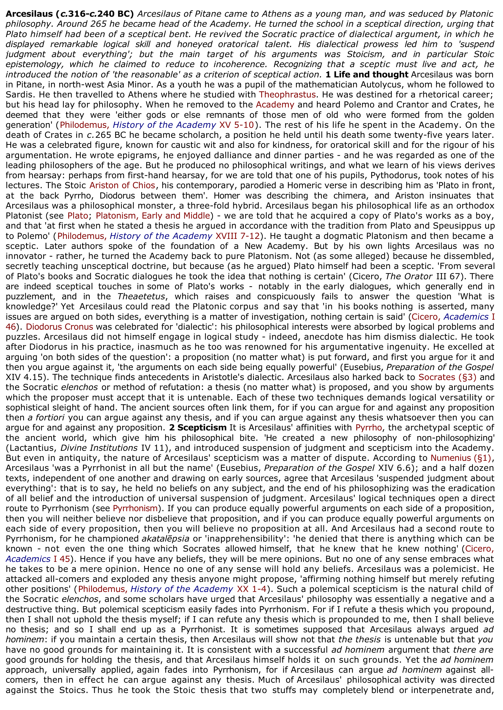 Prévisualisation du document Arcesilaus