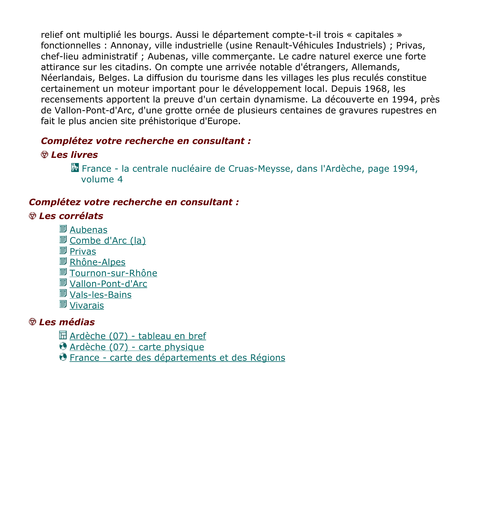 Prévisualisation du document Ardèche (07) - encyclopédie.