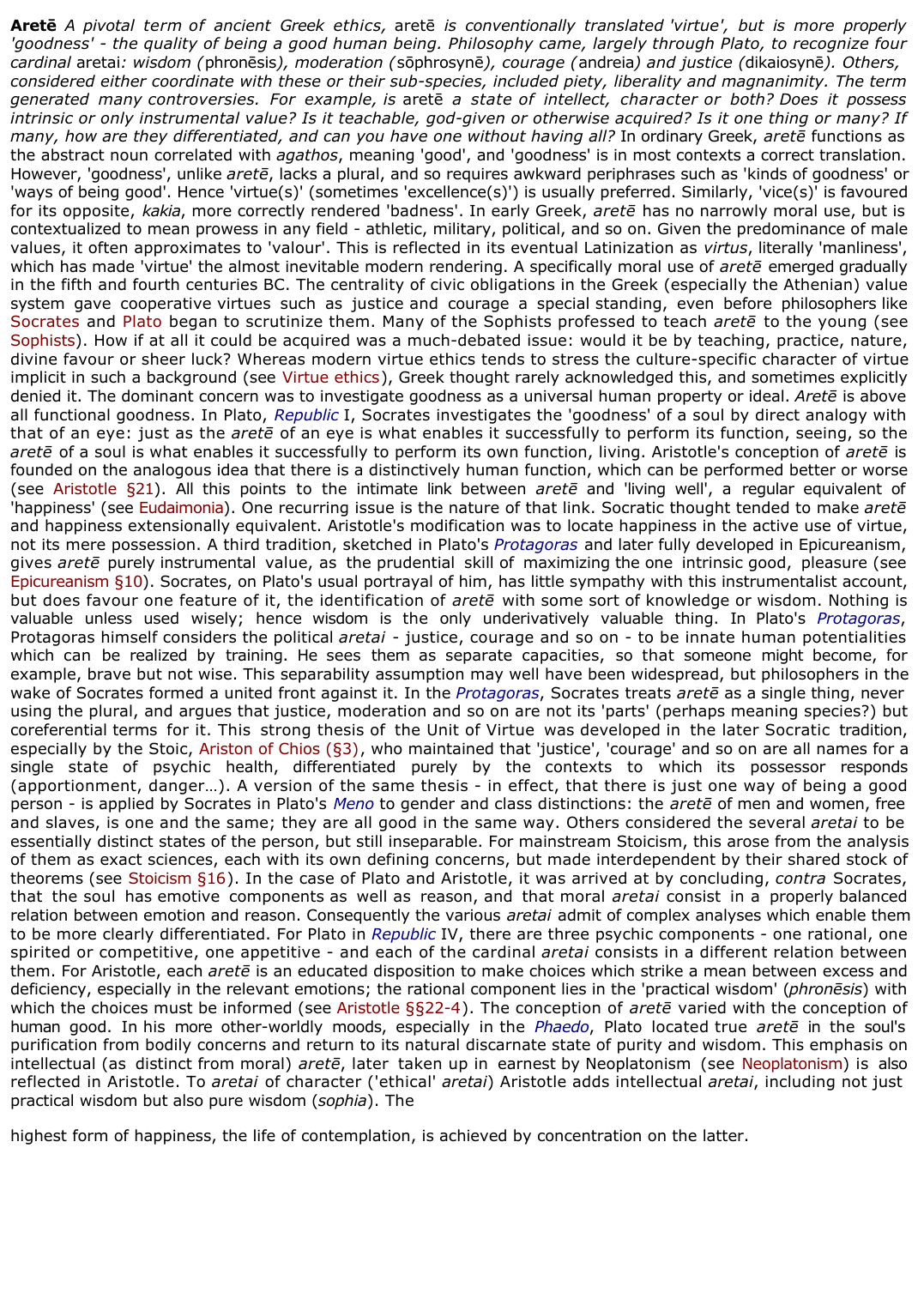 Prévisualisation du document Areté