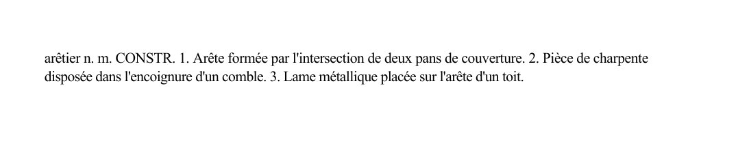Prévisualisation du document arêtier n.
