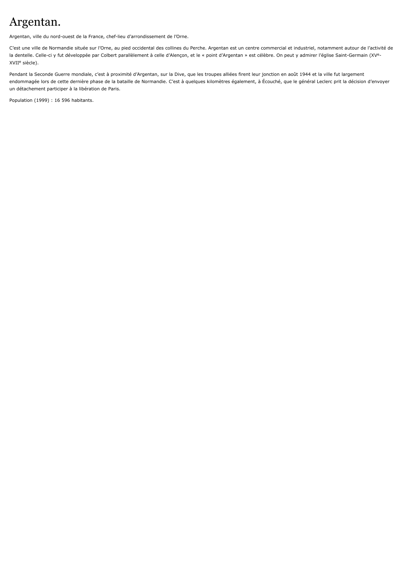 Prévisualisation du document Argentan.