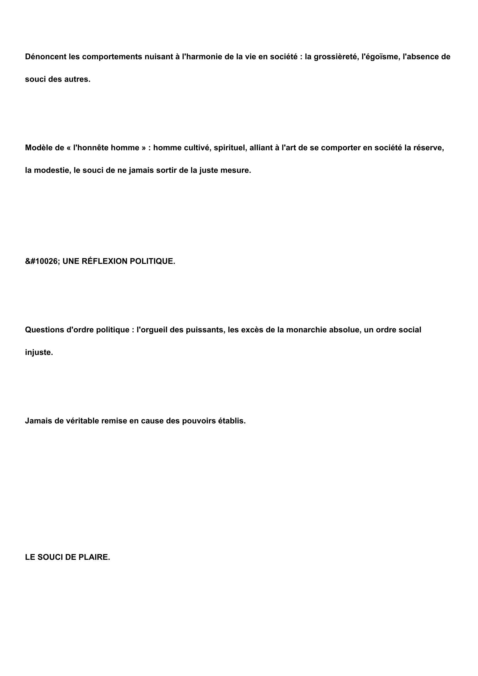 Prévisualisation du document ARGUMENTER AU XVII° : LES MORALISTES