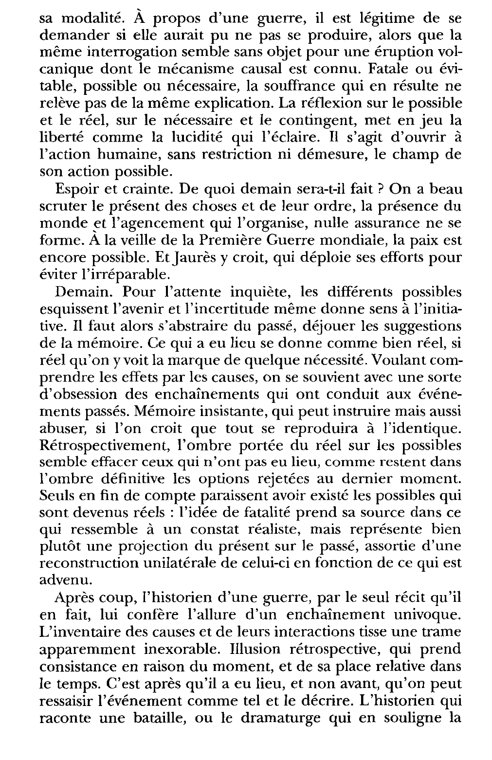 Prévisualisation du document Aristote, De l'interprétation, Ix, trad. J. Tricot, Vrin.