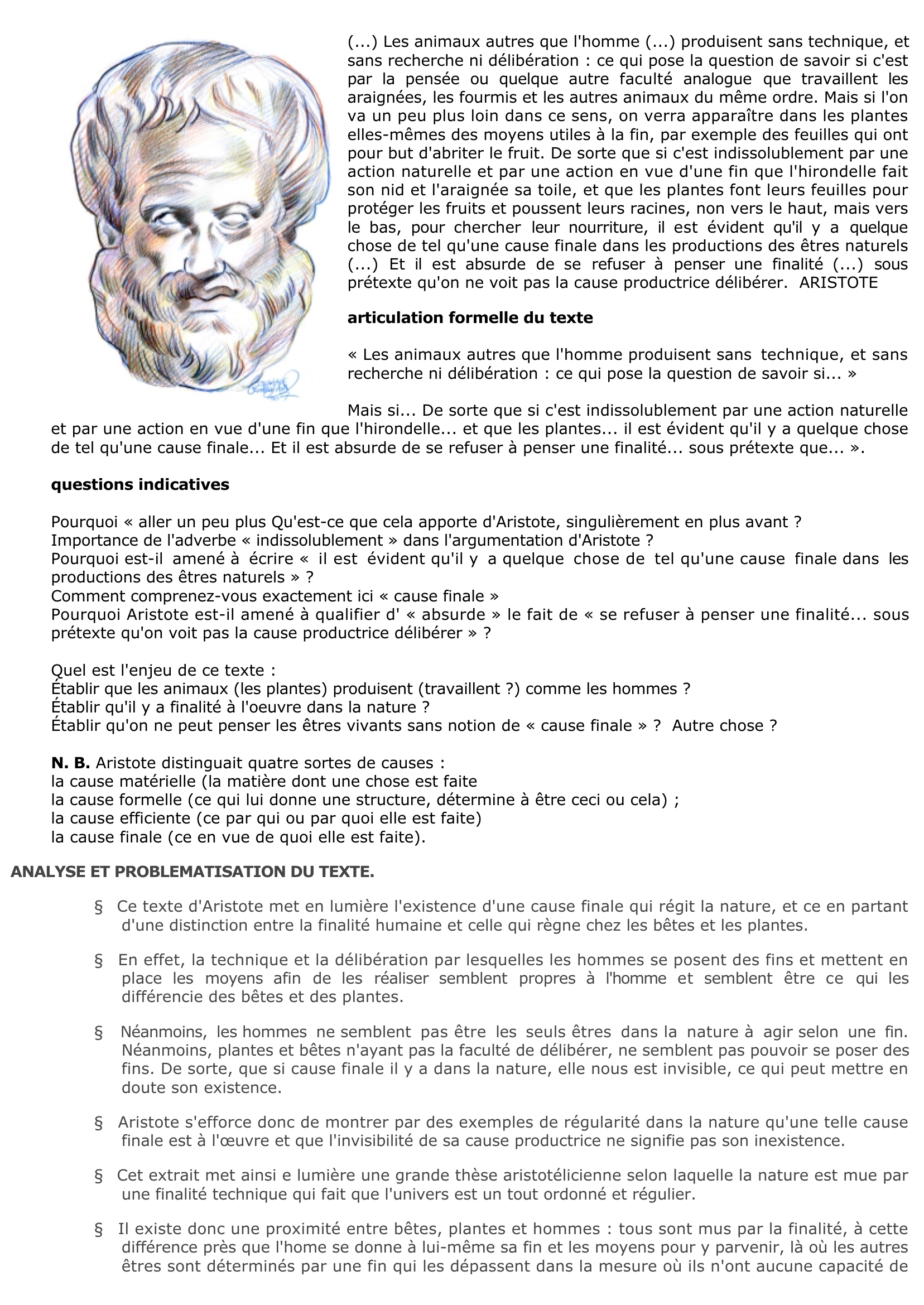 Prévisualisation du document Aristote et la technique