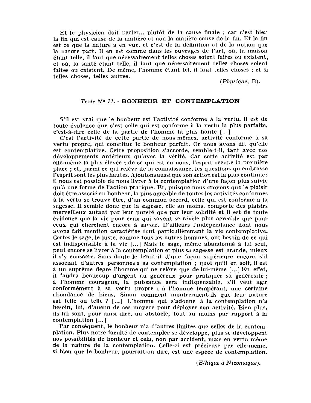 Prévisualisation du document ARISTOTE - LA PHILOSOPHIE