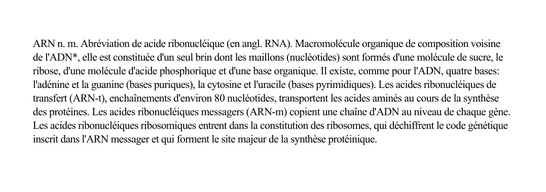 Prévisualisation du document ARN n.