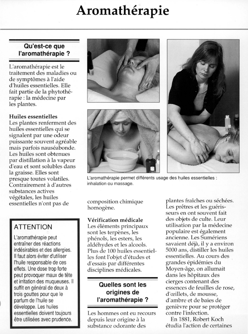 Prévisualisation du document Aromathérapie.