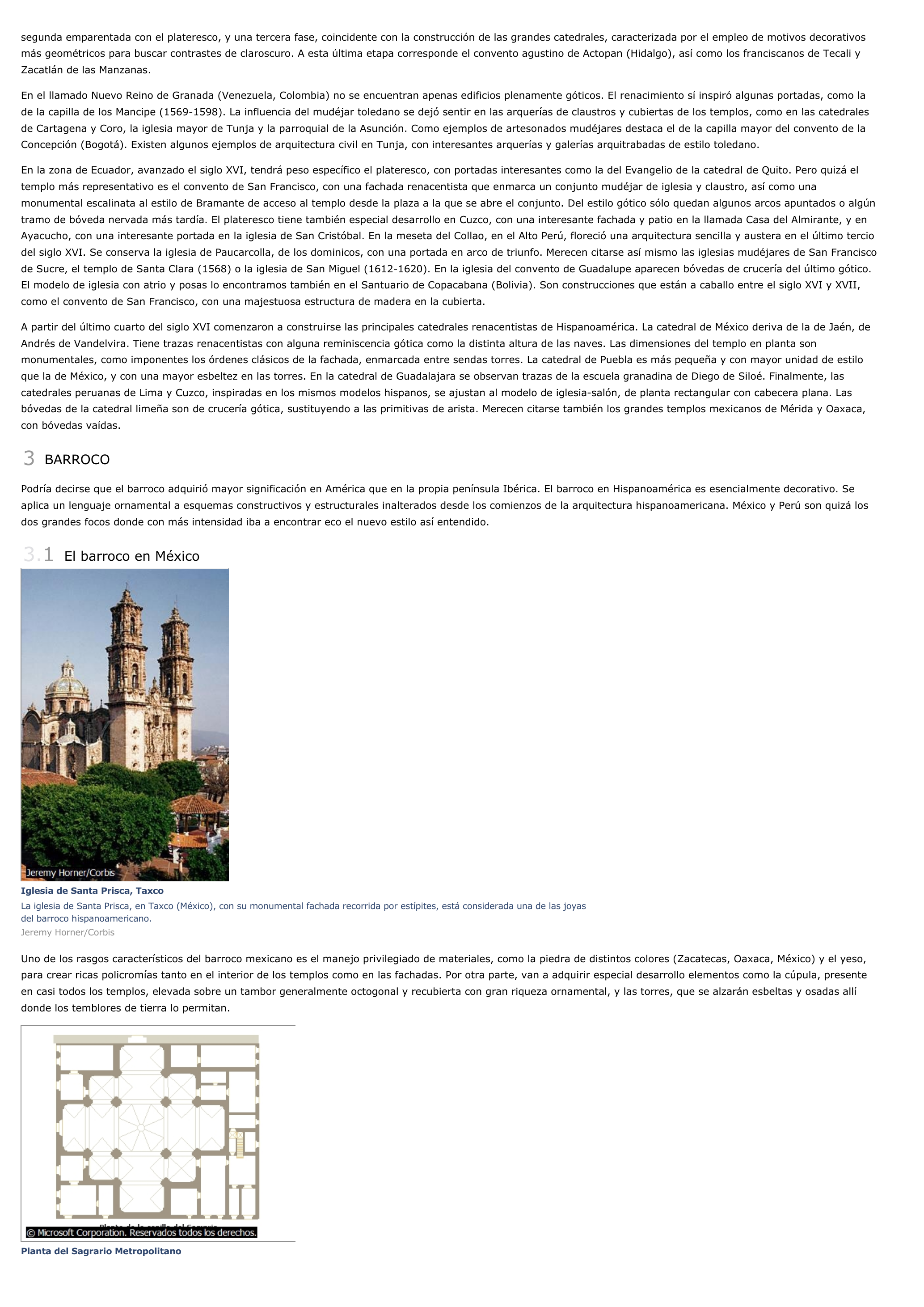 Prévisualisation du document Arquitectura colonial - historia.