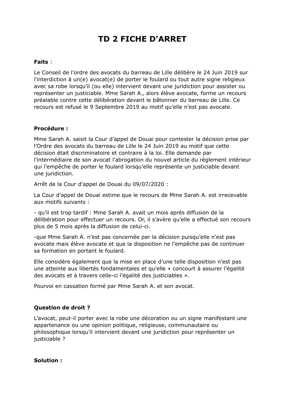 Prévisualisation du document Arrêt Ccass 2 Mars 2019