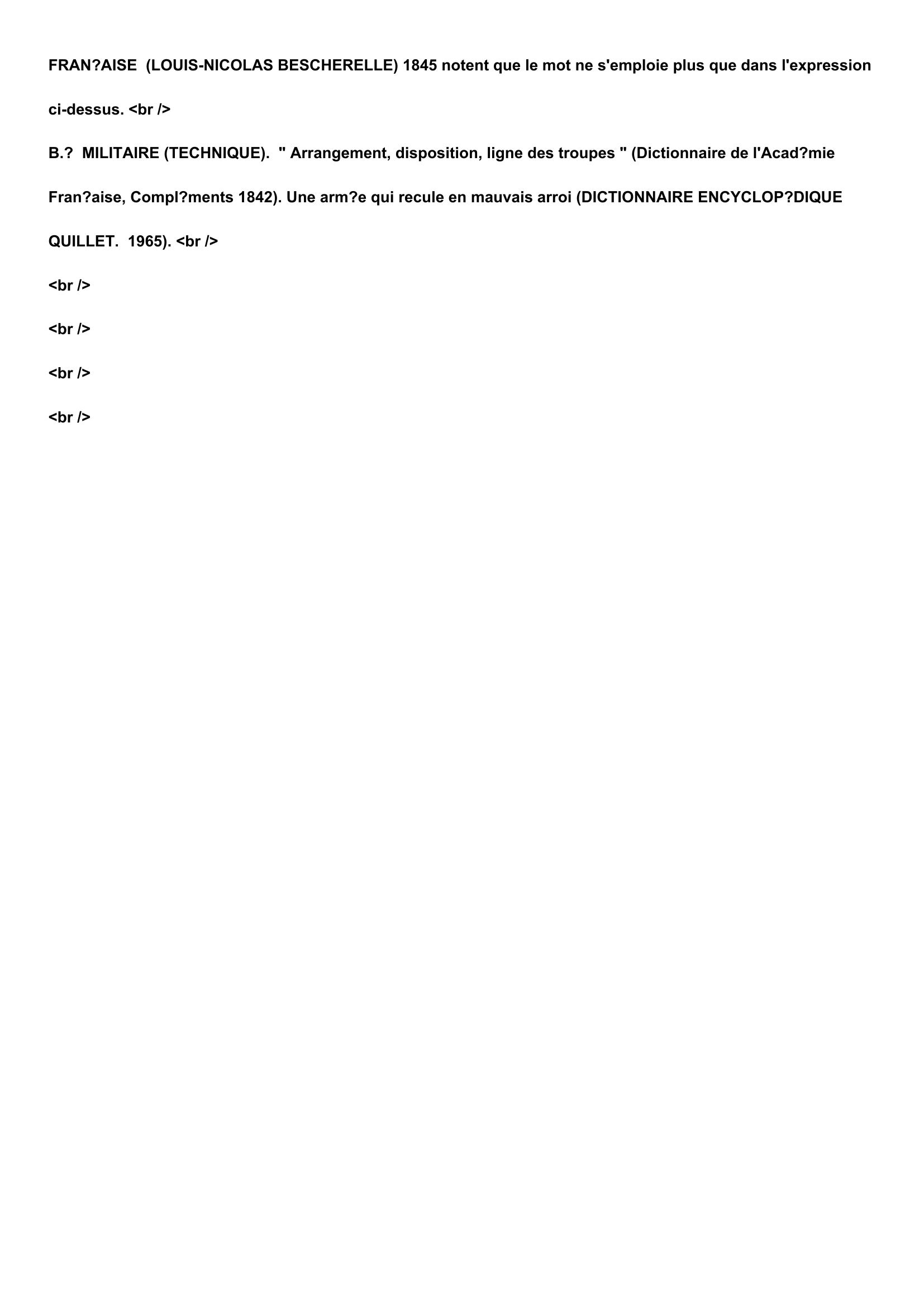 Prévisualisation du document ARROI, substantif masculin.