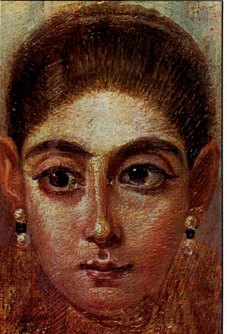 Prévisualisation du document Art du FAYOUM:
Portrait de
jeune femme.