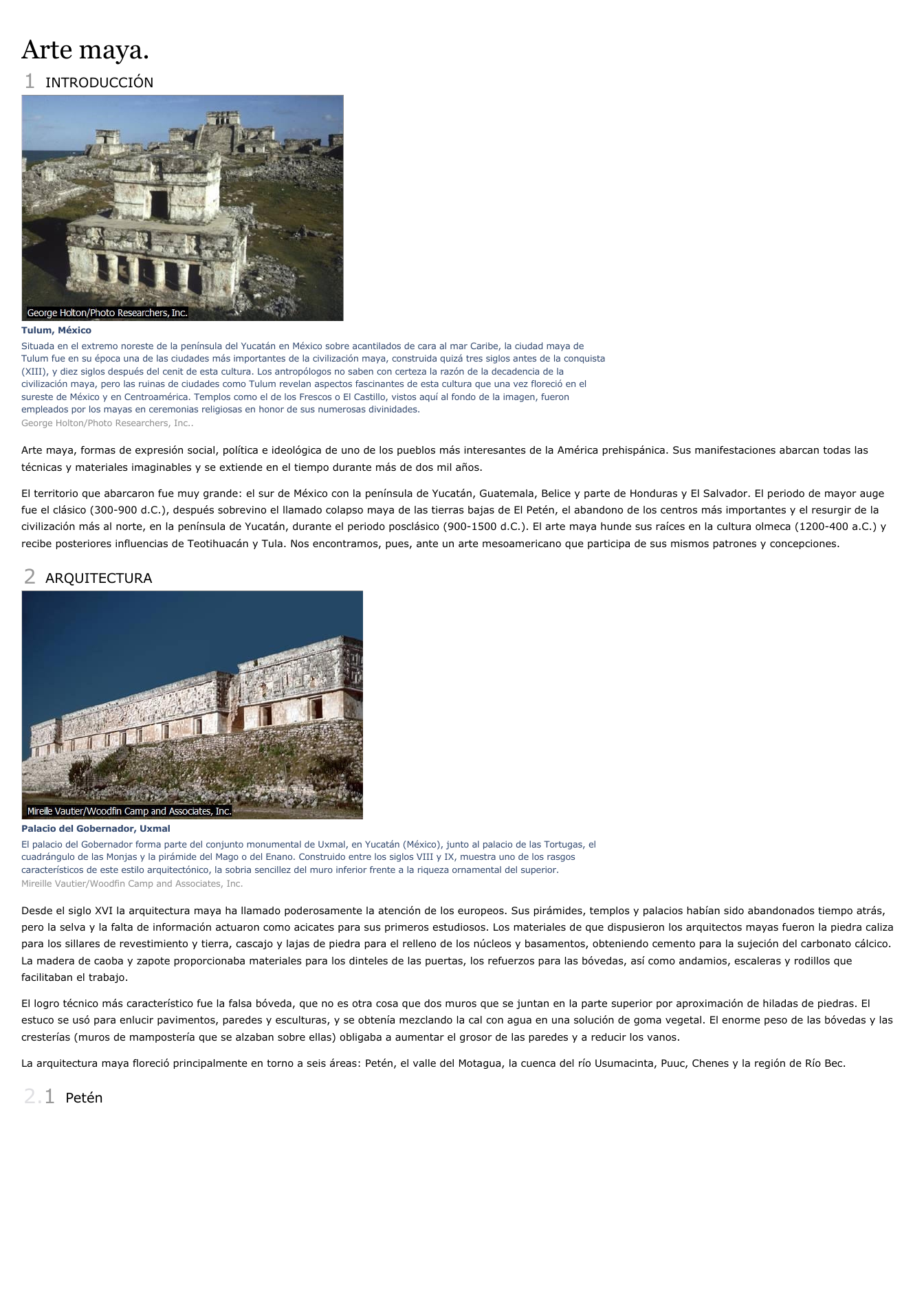 Prévisualisation du document Arte maya.