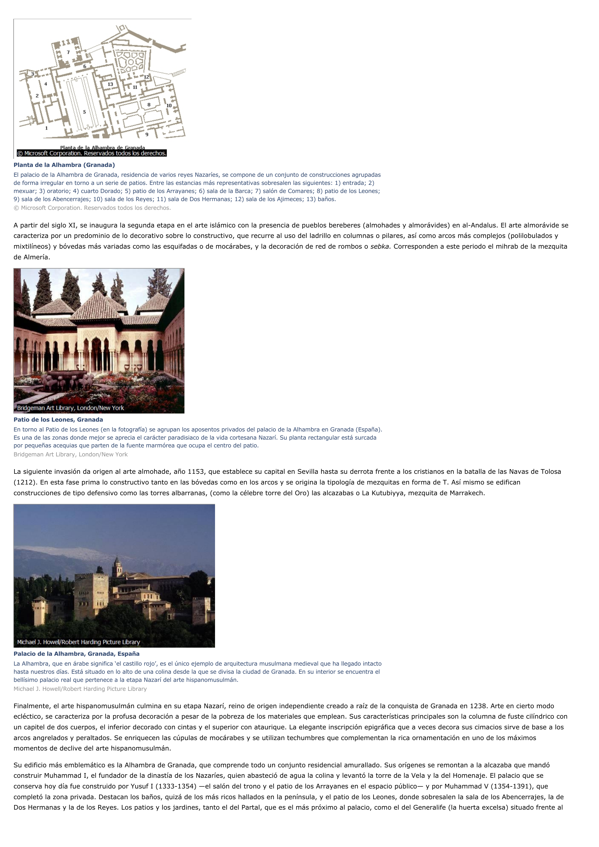 Prévisualisation du document Arte y arquitectura hispanomusulmanas - historia.