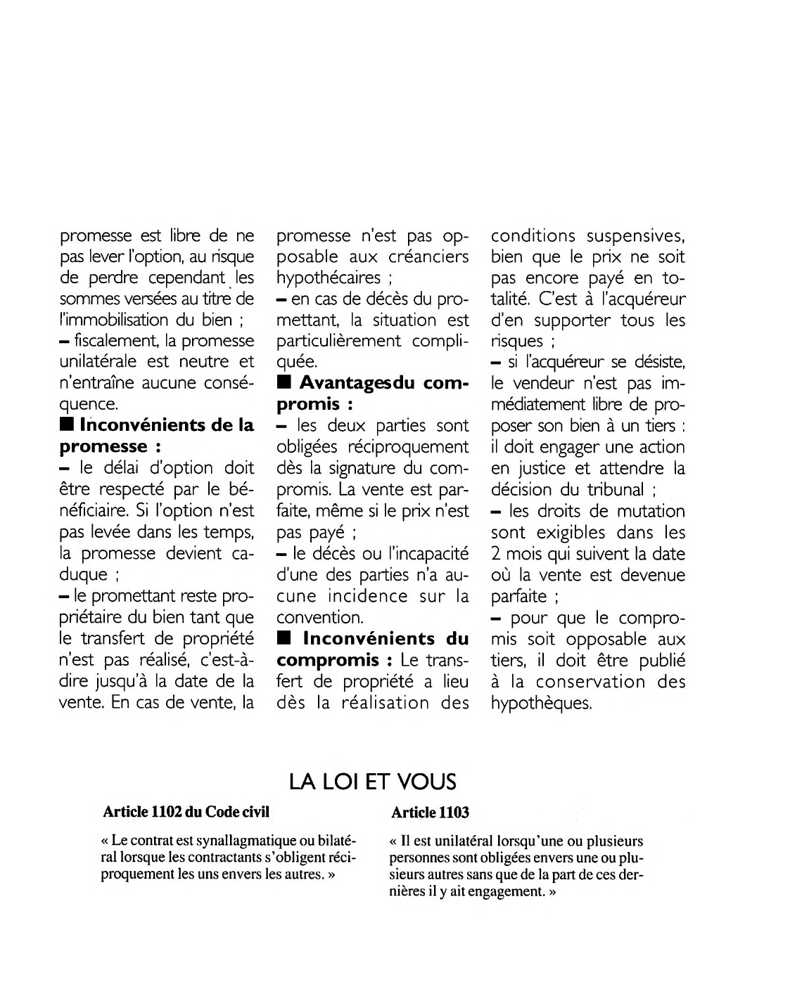 Prévisualisation du document Article 1102 du Code civil Article 1103: commentaire