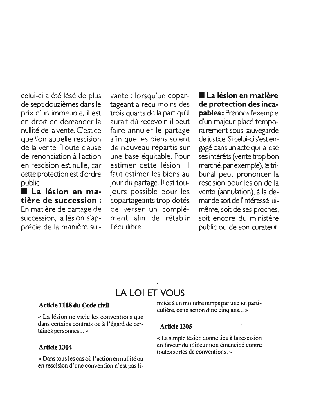 Prévisualisation du document Article 1118 du Code civil: commentaire