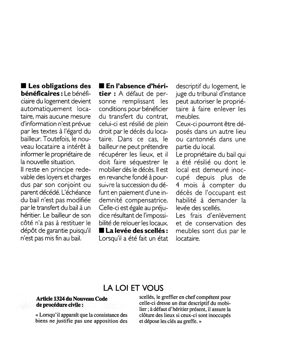 Prévisualisation du document Article 1324 du Nouveau Code de procédure civile : commentaire