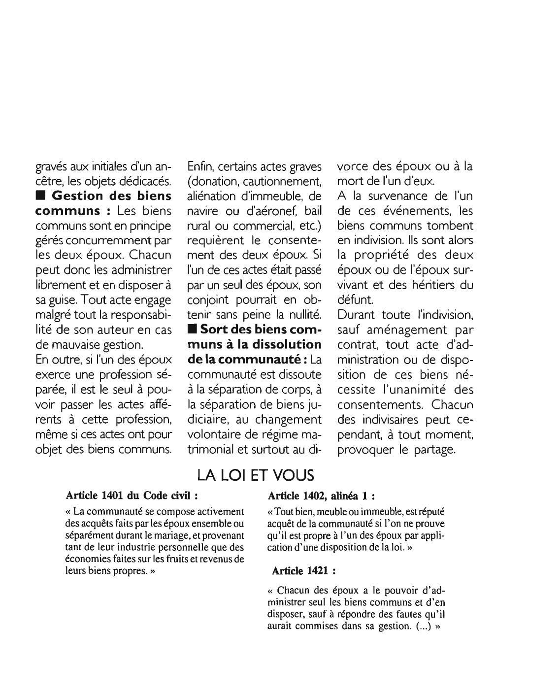 Prévisualisation du document Article 1401 du Code civil : commentaire