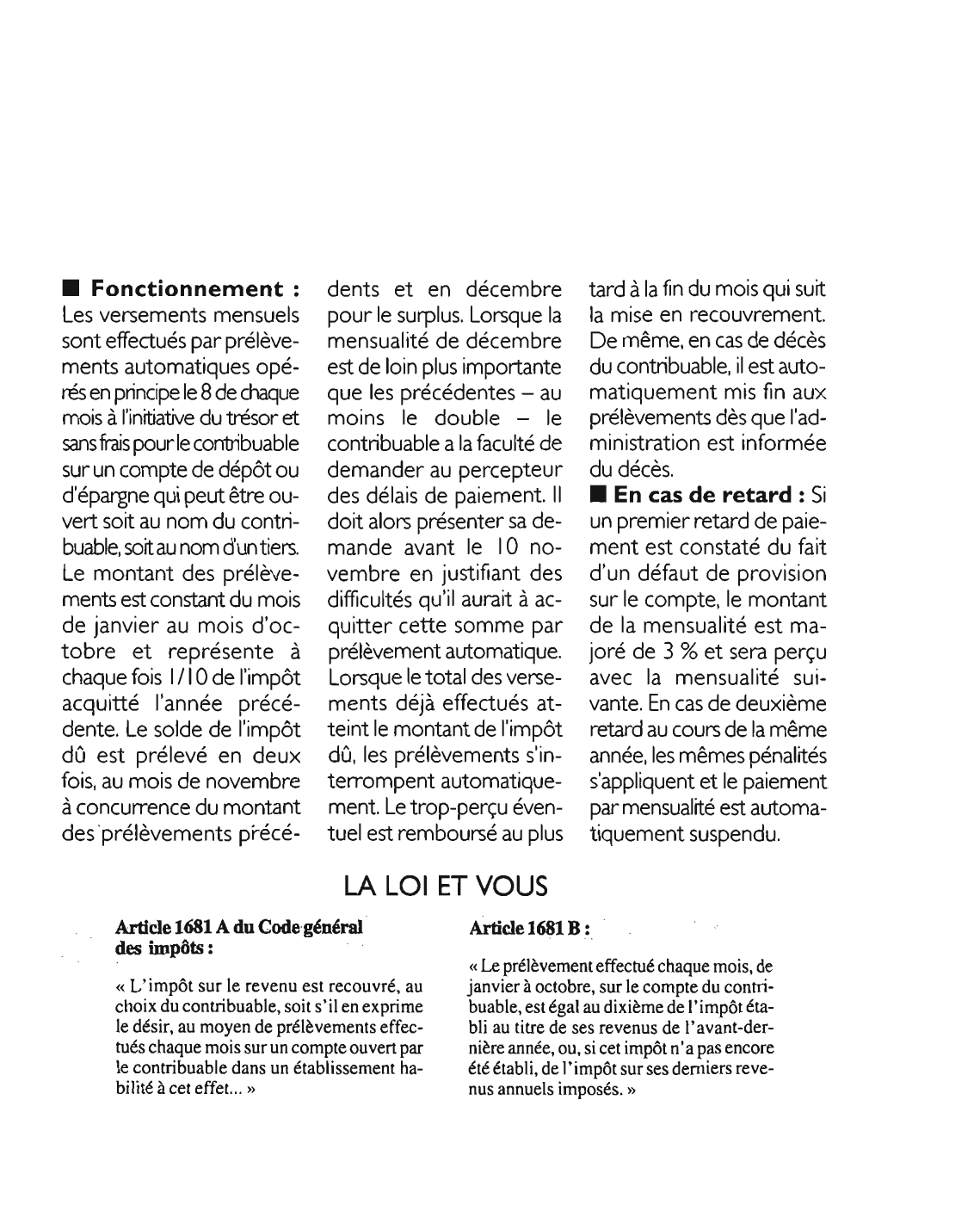 Prévisualisation du document Article 1681 A du Code général des impôts : commentaire