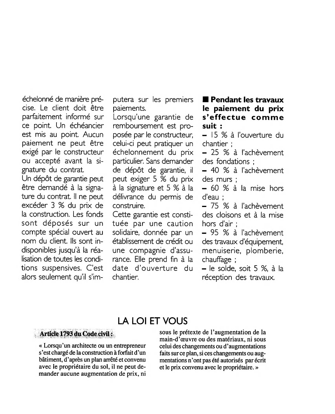 Prévisualisation du document Article 1793 du Code civil : commentaire