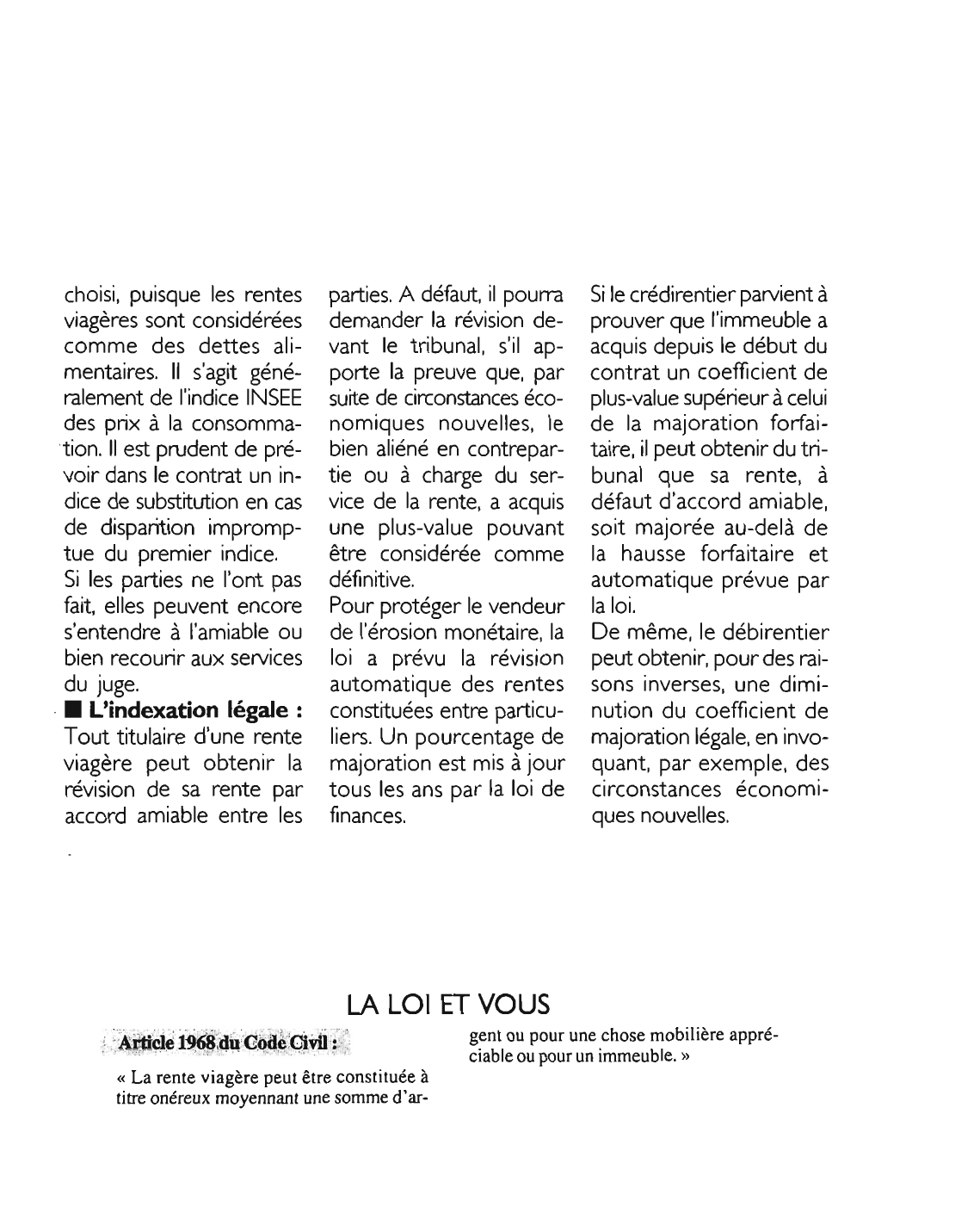 Prévisualisation du document Article 1968 du Code Civil : commentaire