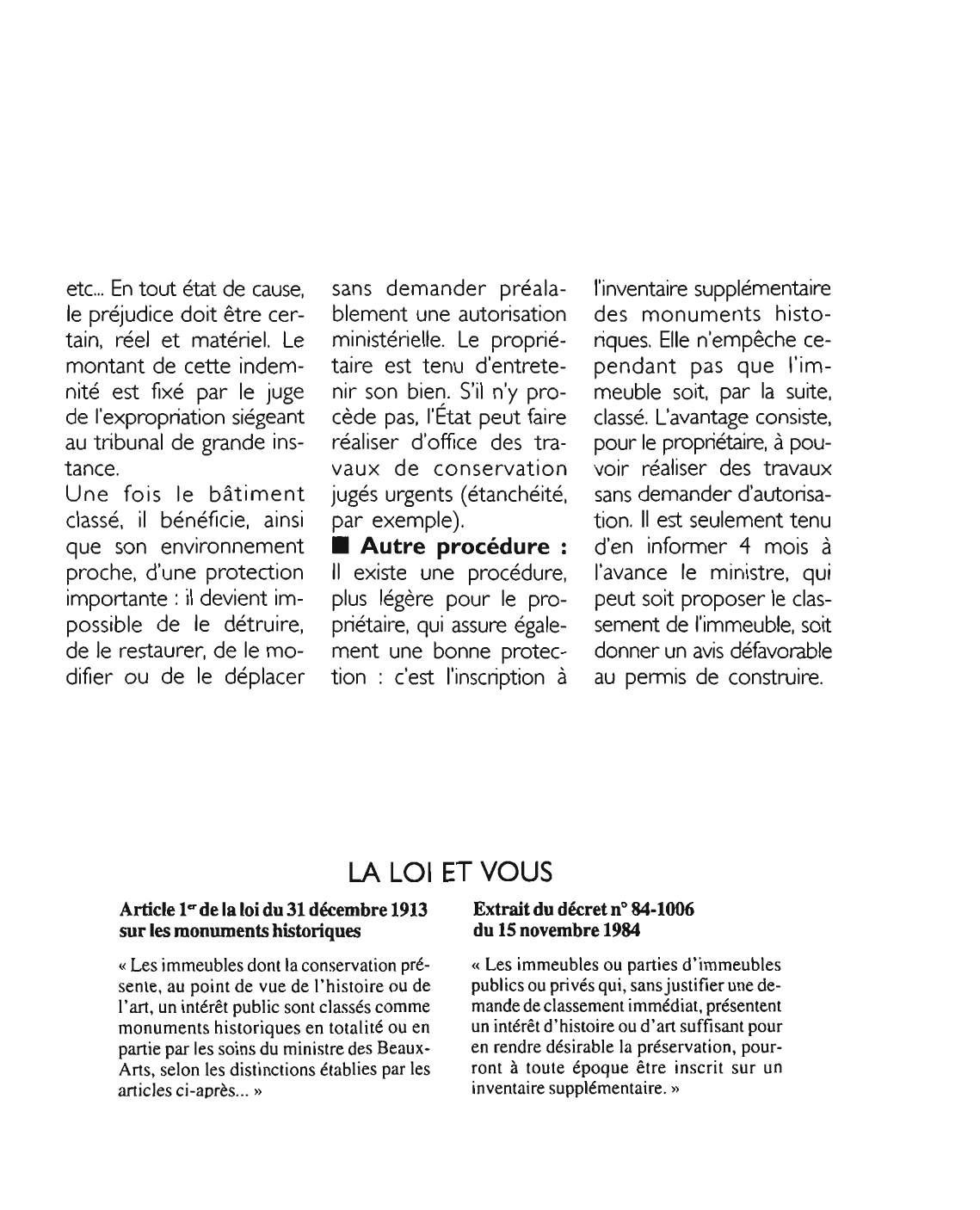 Prévisualisation du document Article 1er de la loi du 31 décembre 1913 sur les monuments historiques : commentaire