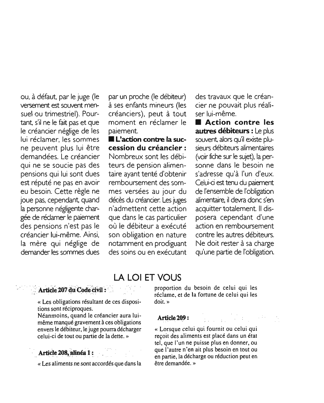 Prévisualisation du document Article 207 du Code civil : commentaire