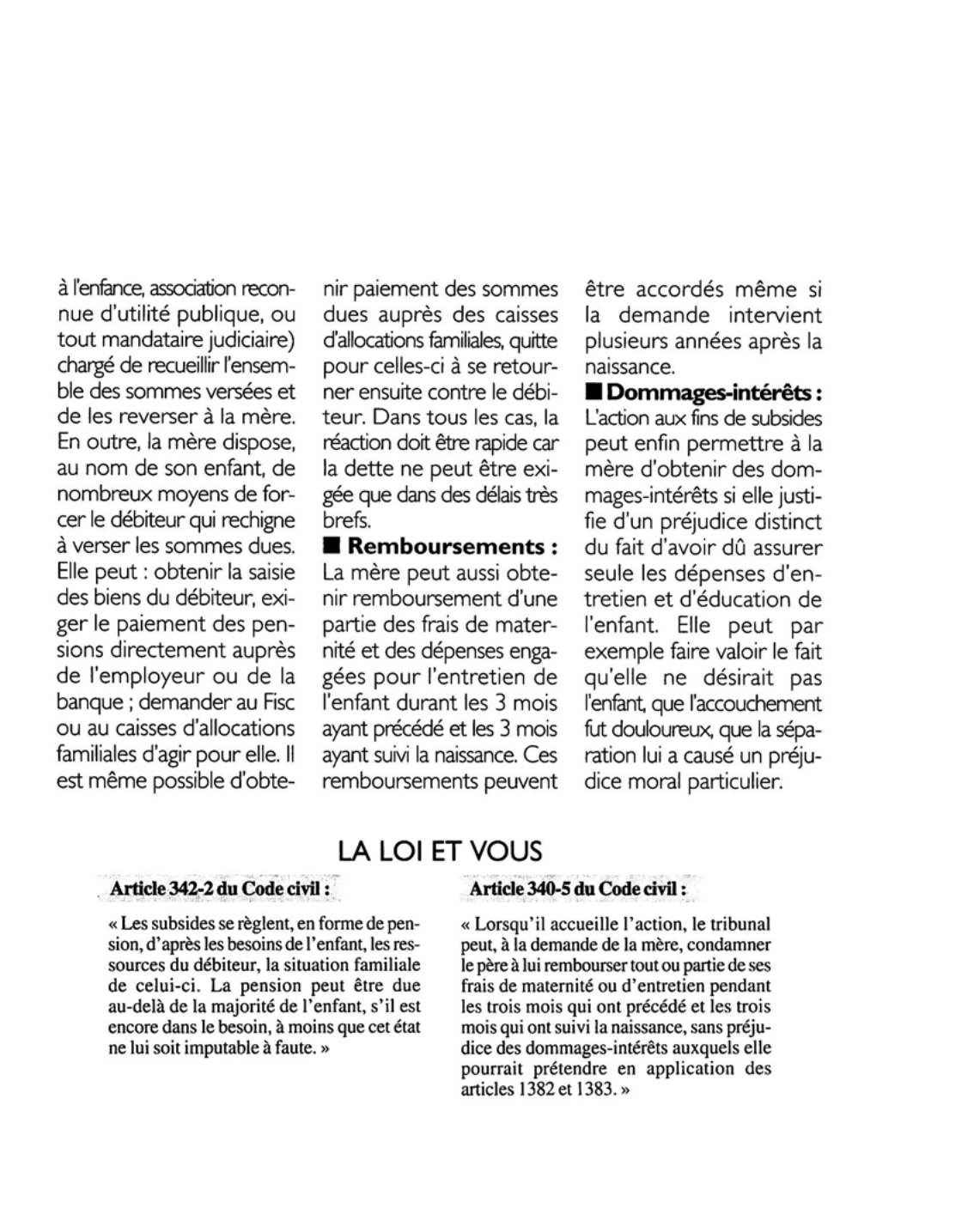 Prévisualisation du document Article 342-2 du Code civil : commentaire