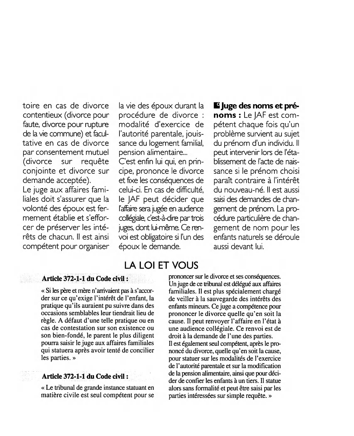 Prévisualisation du document Article 372-1-1 du Code civil : commentaire