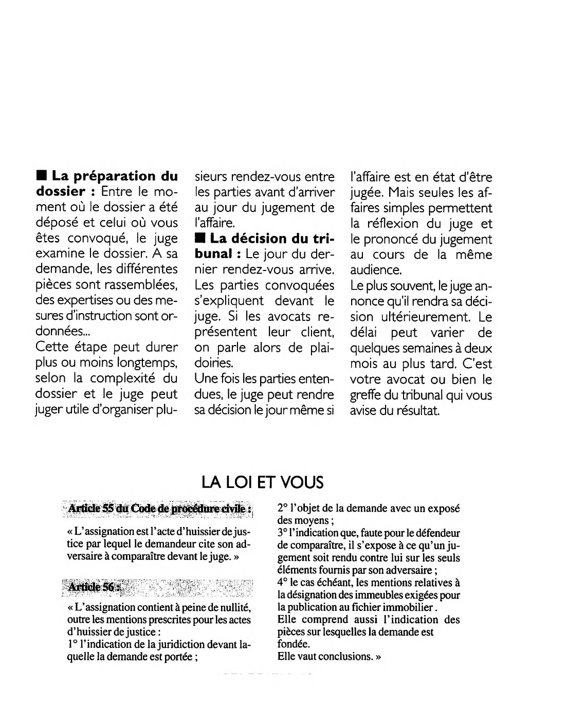 Prévisualisation du document Article 55 du Code de procédure civile : commentaire