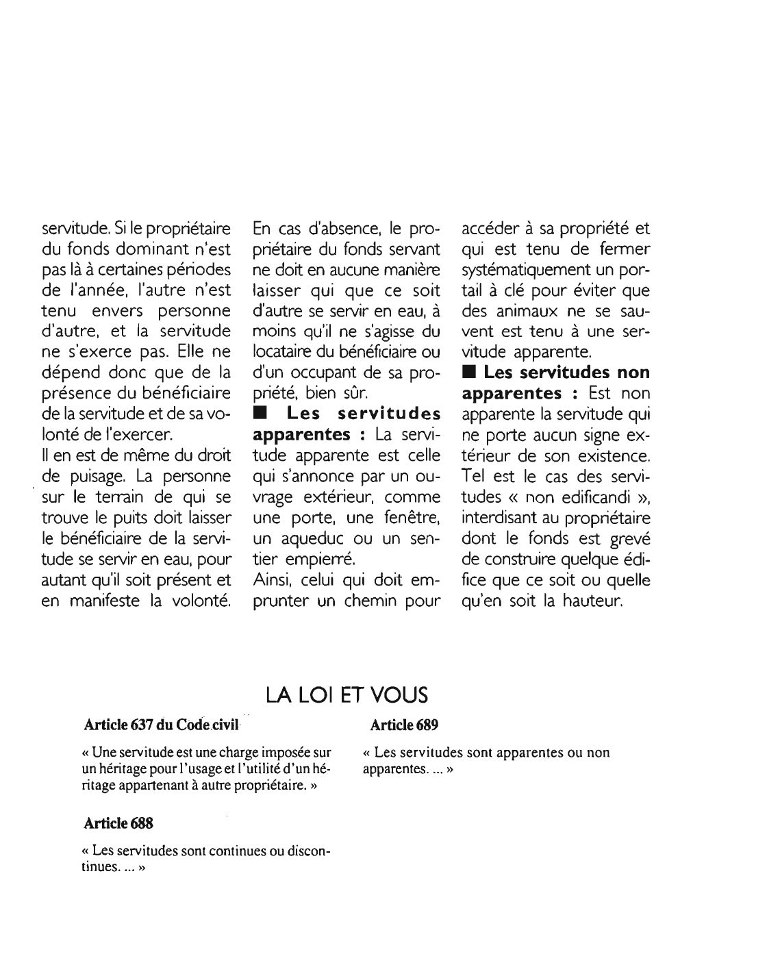 Prévisualisation du document Article 637 du Code civil: commentaire