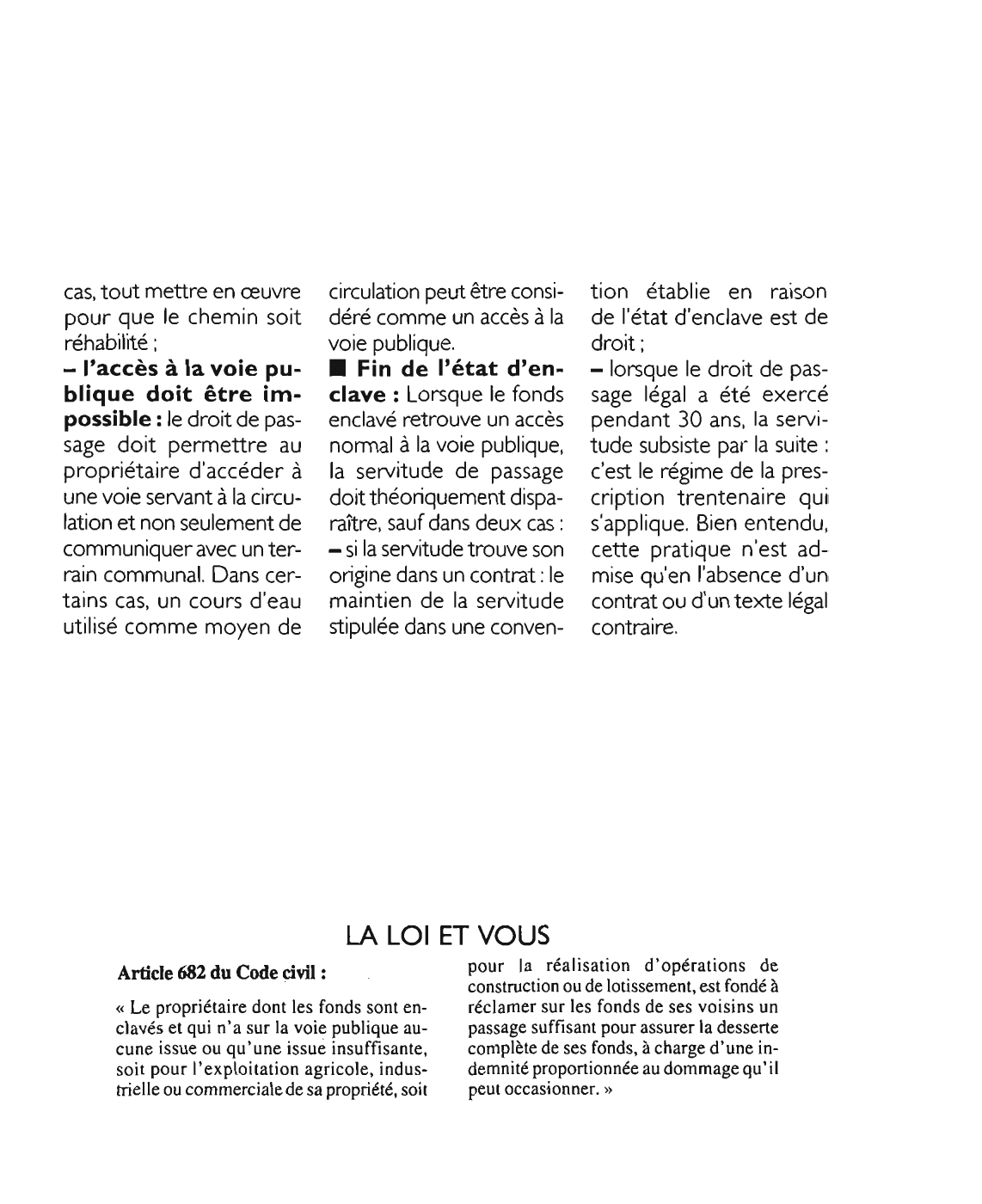 Prévisualisation du document Article 682 du Code civil : commentaire