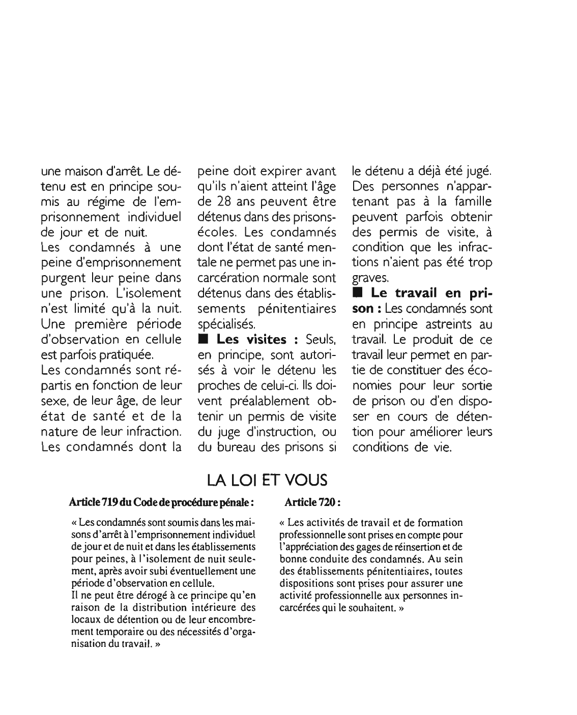 Prévisualisation du document Article 719 du Code de procédure pénale: commentaire