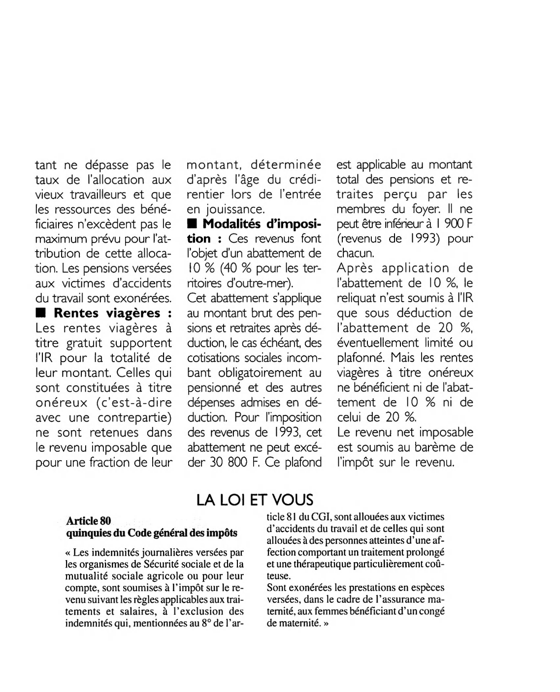 Prévisualisation du document Article 80 quinquies du Code général des impôts: commentaire