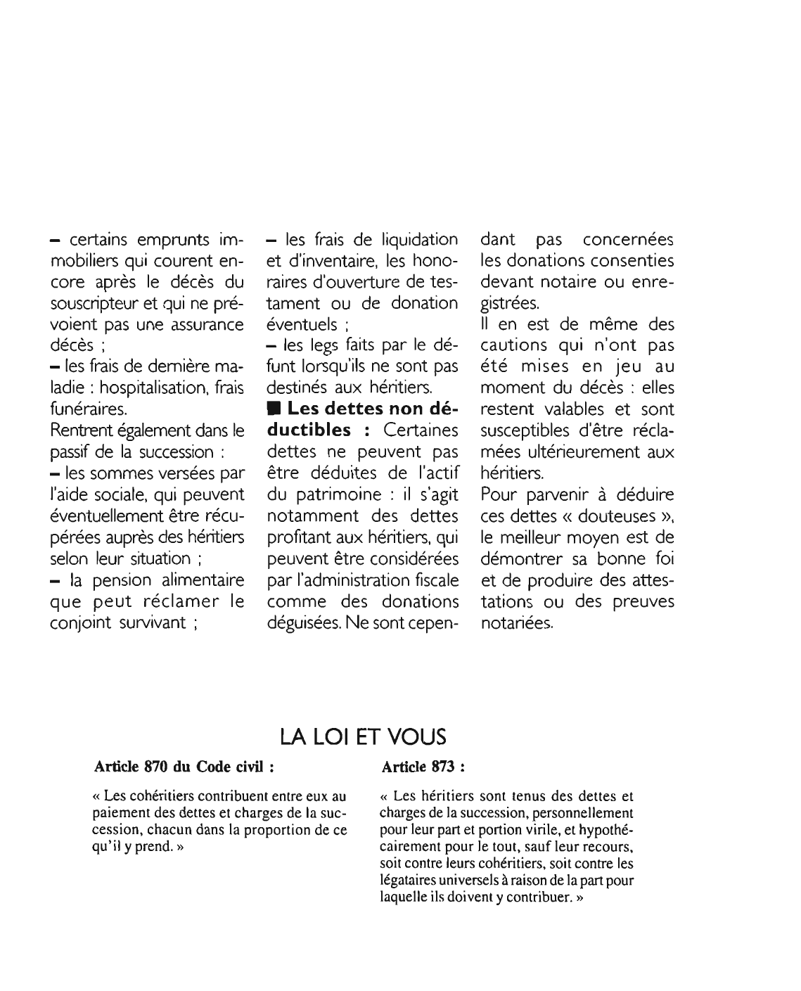 Prévisualisation du document Article 870 du Code civil : commentaire