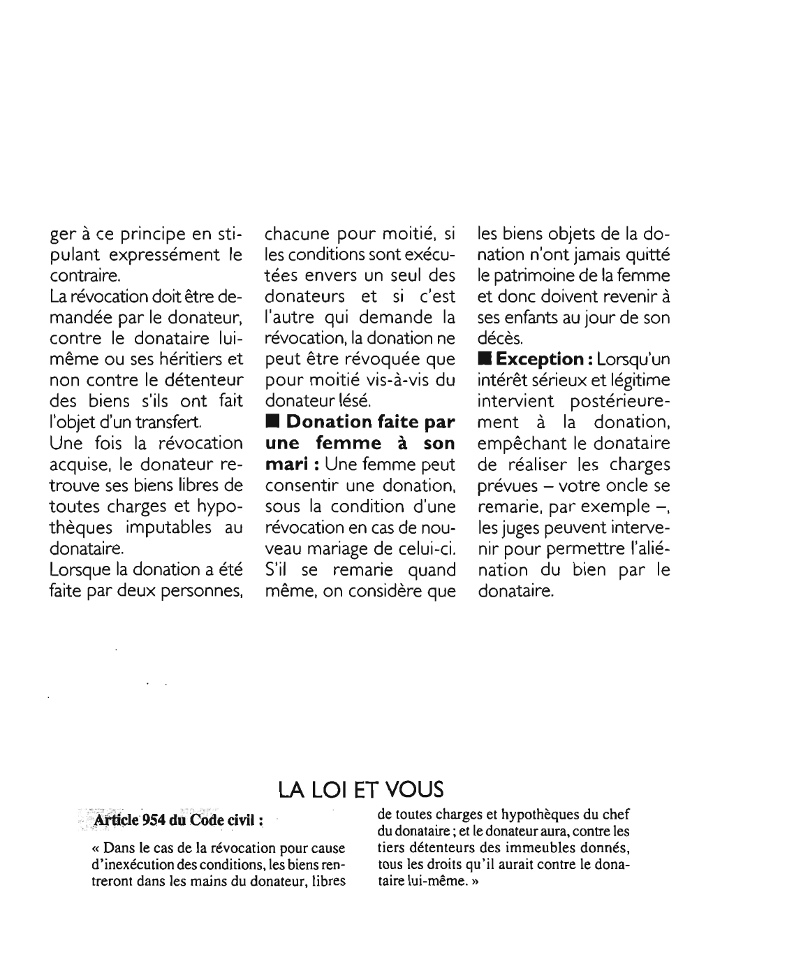 Prévisualisation du document Article 954 du Code civil : commentaire
