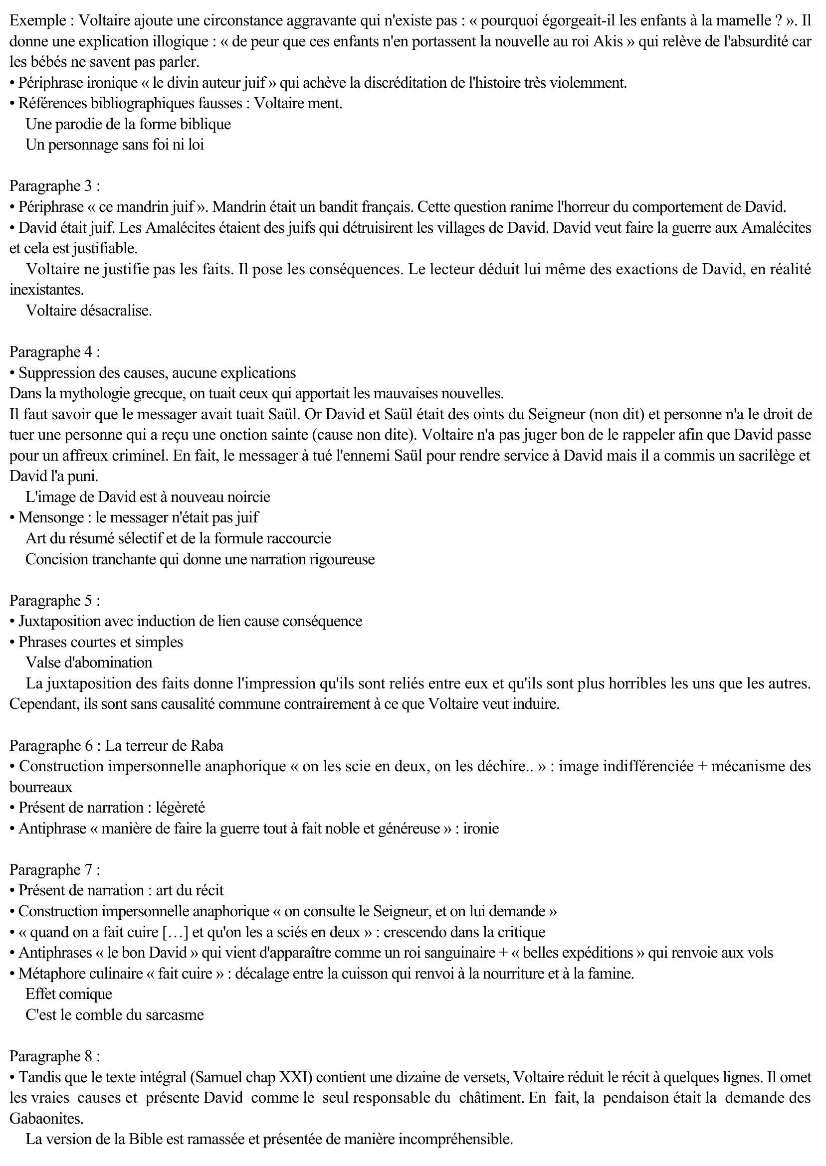 Prévisualisation du document Article DAVID, Le Dictionnaire Philosophique, Voltaire