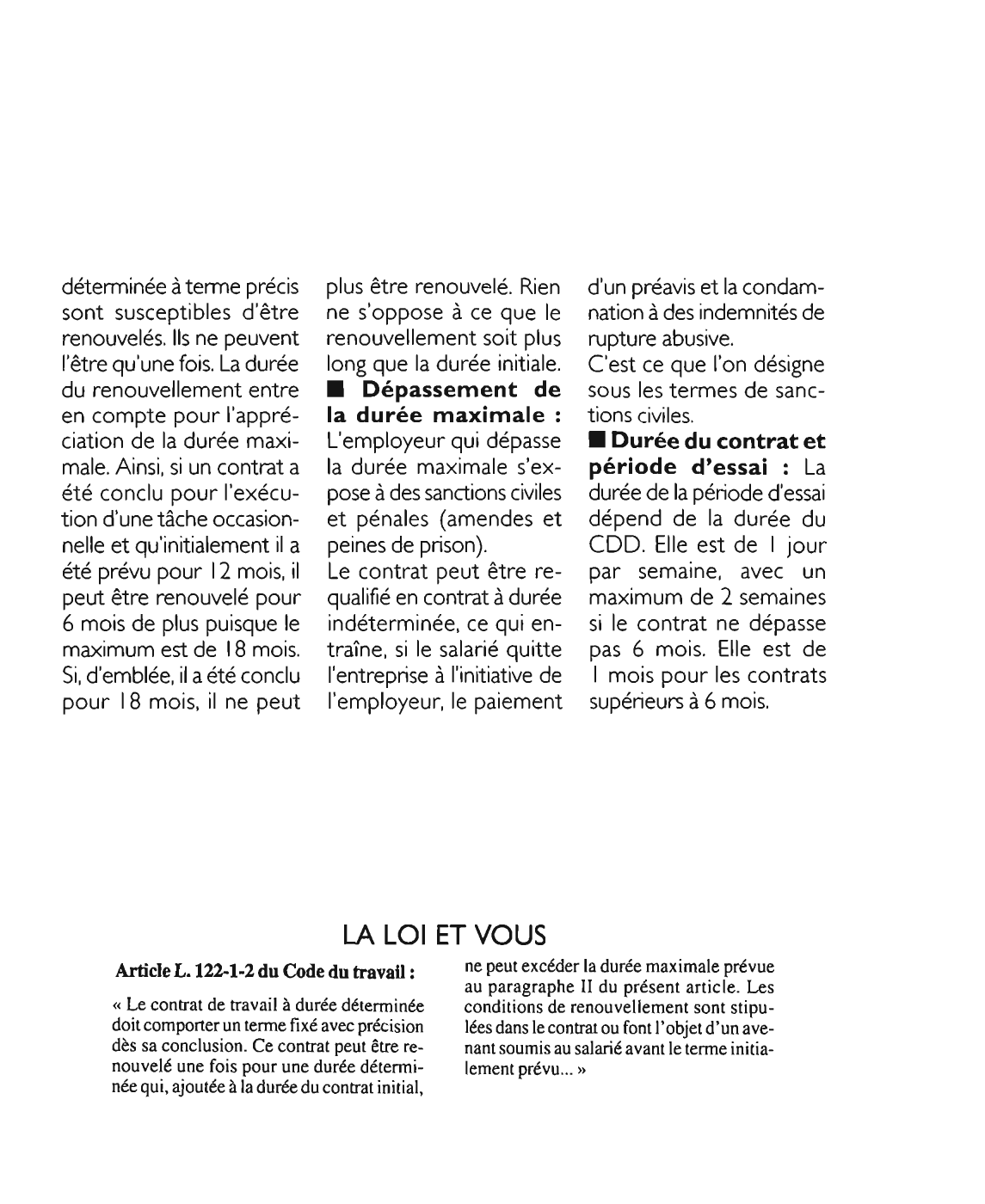 Prévisualisation du document Article L. 122-1-2 du Code du travail : commentaire
