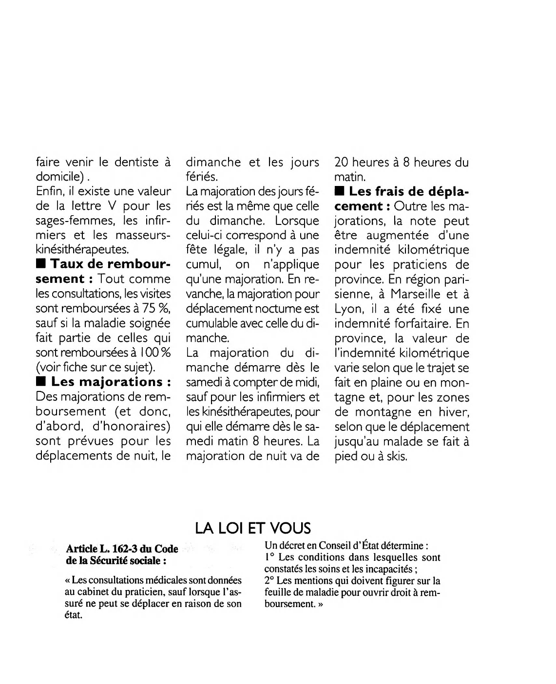 Prévisualisation du document Article L. 162-3 du Code de la Sécurité sociale : commentaire