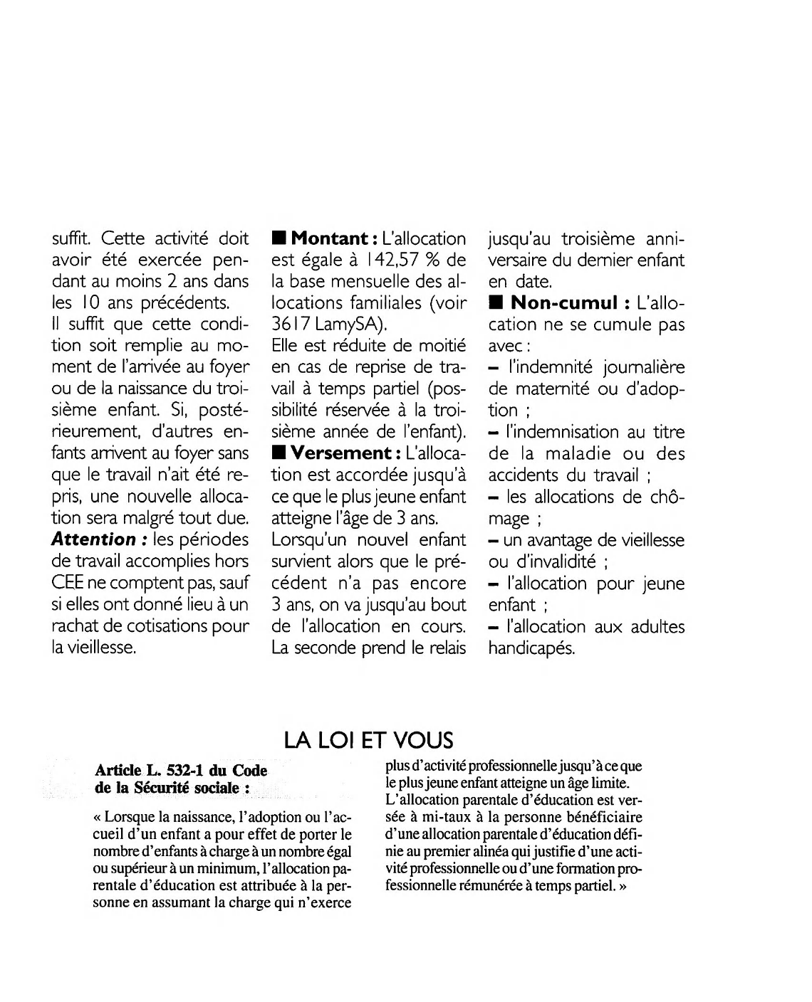 Prévisualisation du document Article L. 532-1 du Code de la Sécurité sociale : commentaire