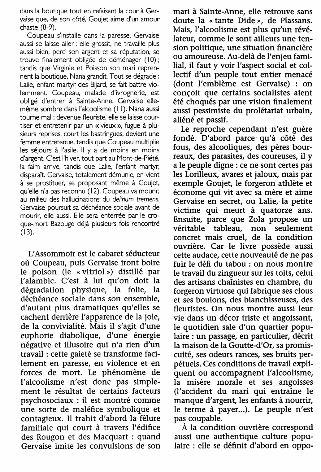 Prévisualisation du document ASSOMMOIR (L') d'Émile Zola (fiche de lecture)