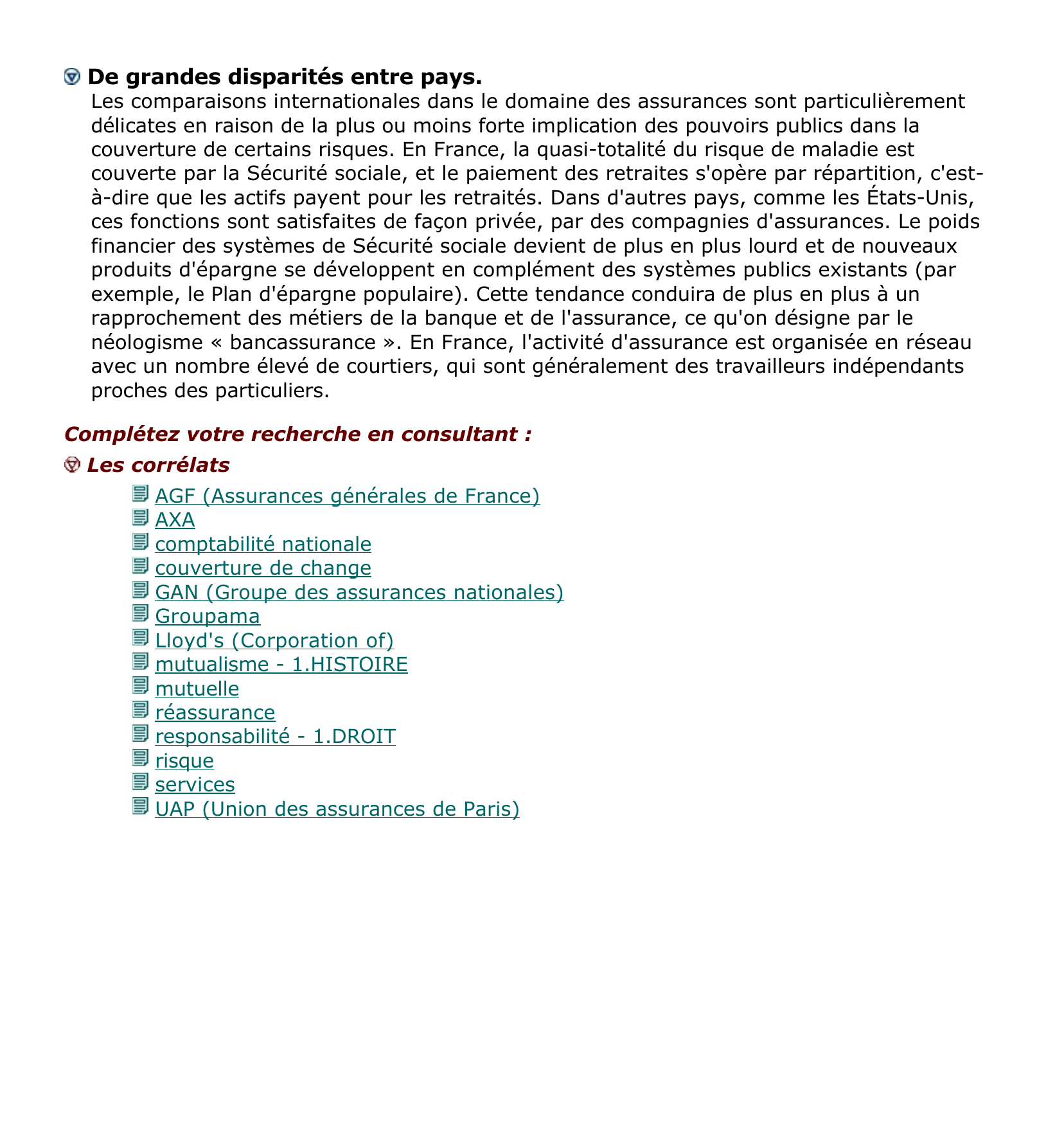 Prévisualisation du document assurance - encyclopédie.