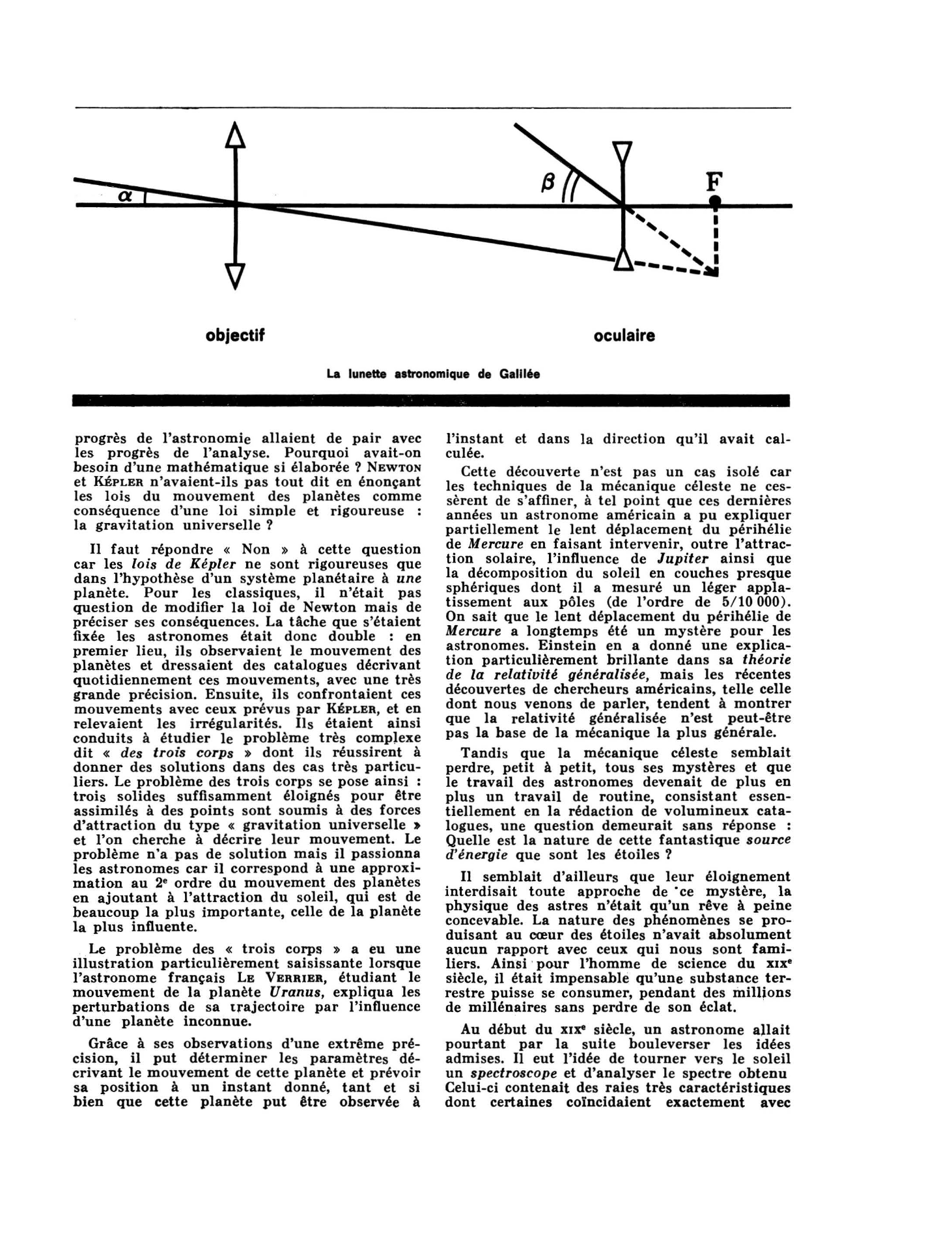 Prévisualisation du document ASTROPHYSIQUE : Appareils et méthodes d'observation