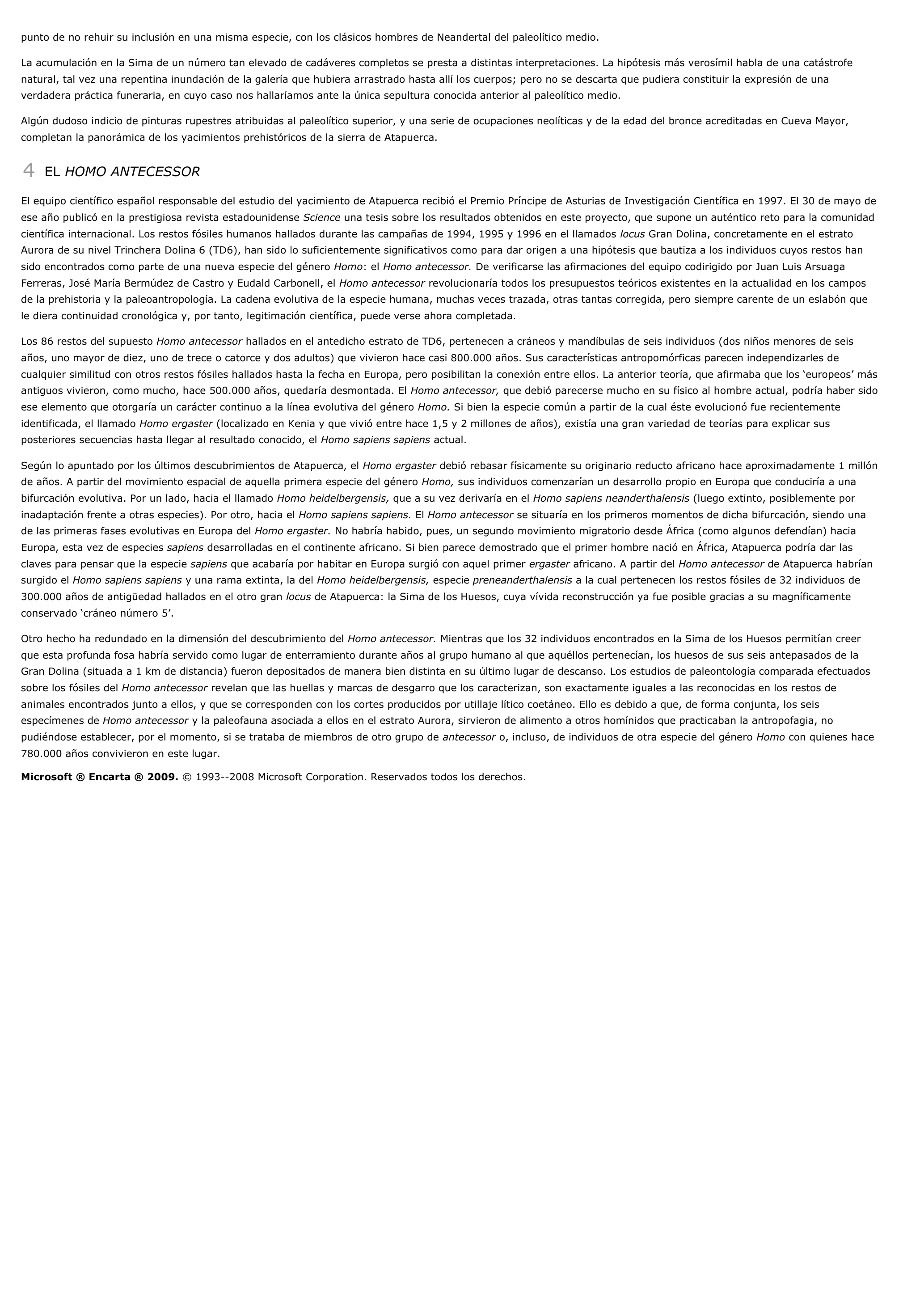Prévisualisation du document Atapuerca - historia.