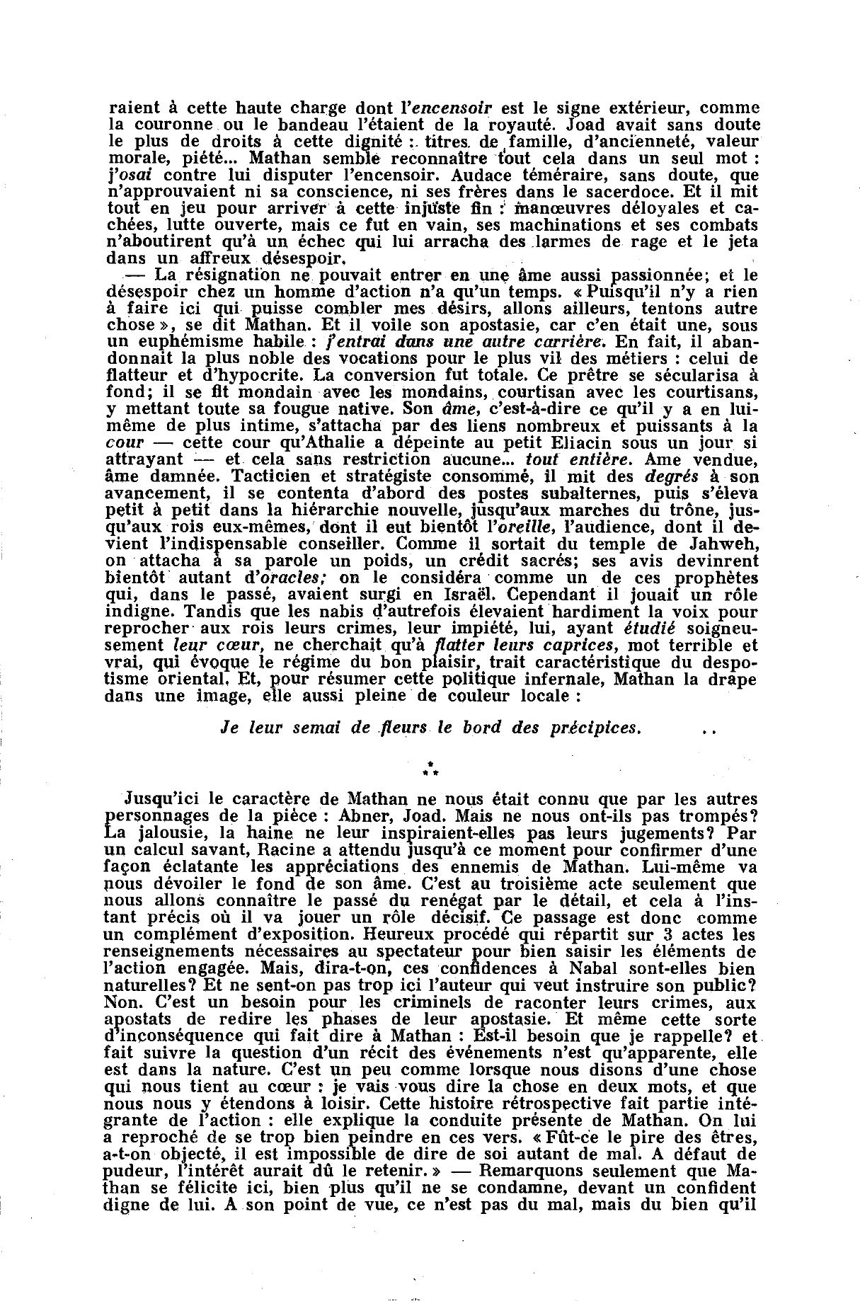 Prévisualisation du document Athalie de Racine: vers 919 à 938. Commentaire.